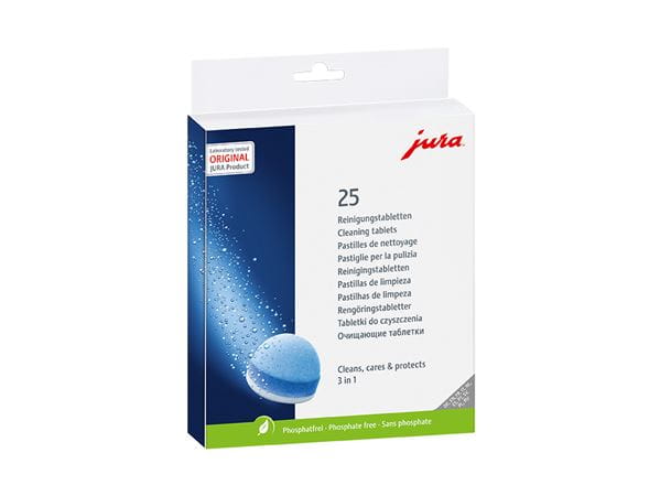 Trójfazowe tabletki czyszczące - 25 sztuk